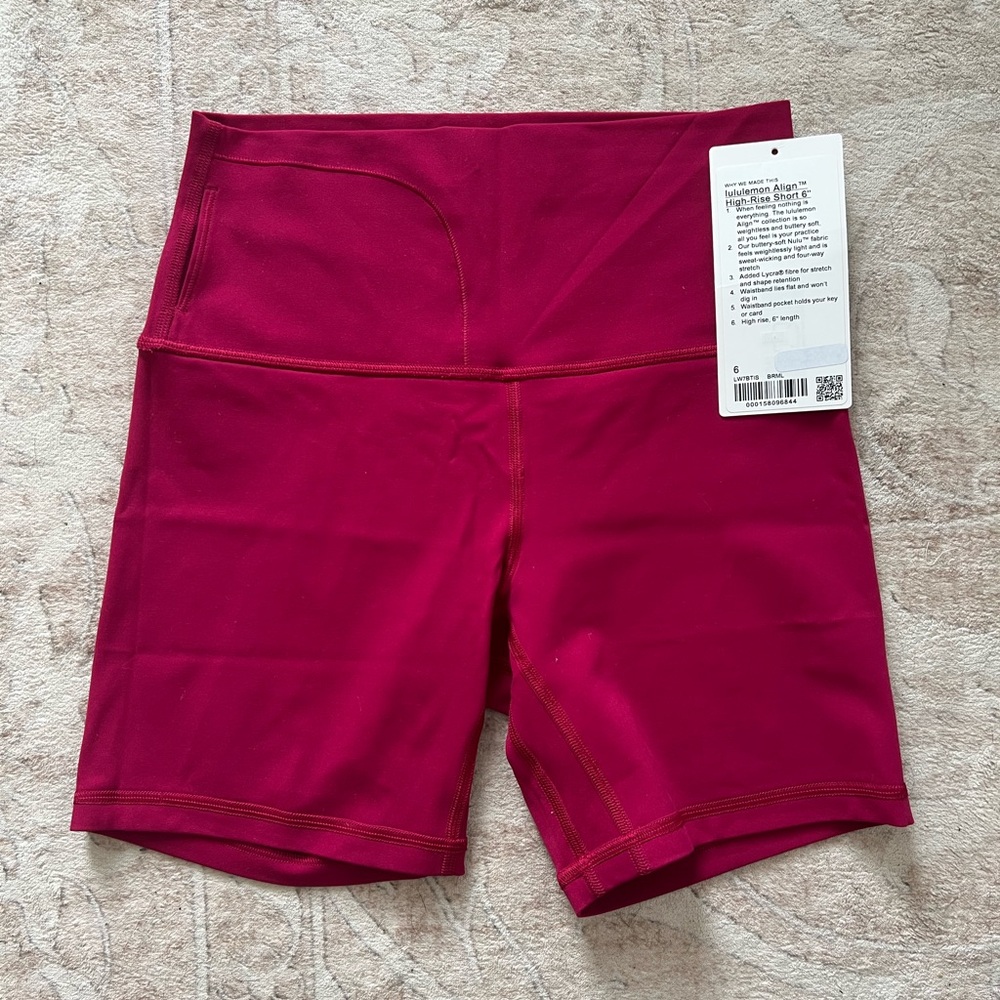 Lululemon Align High-Rise Short 6”